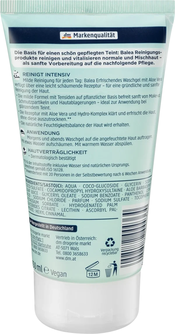 Refreshing Washing Gel, 150 ml