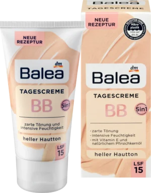 BB Cream Light Skin Tone SPF 15, 50 ml