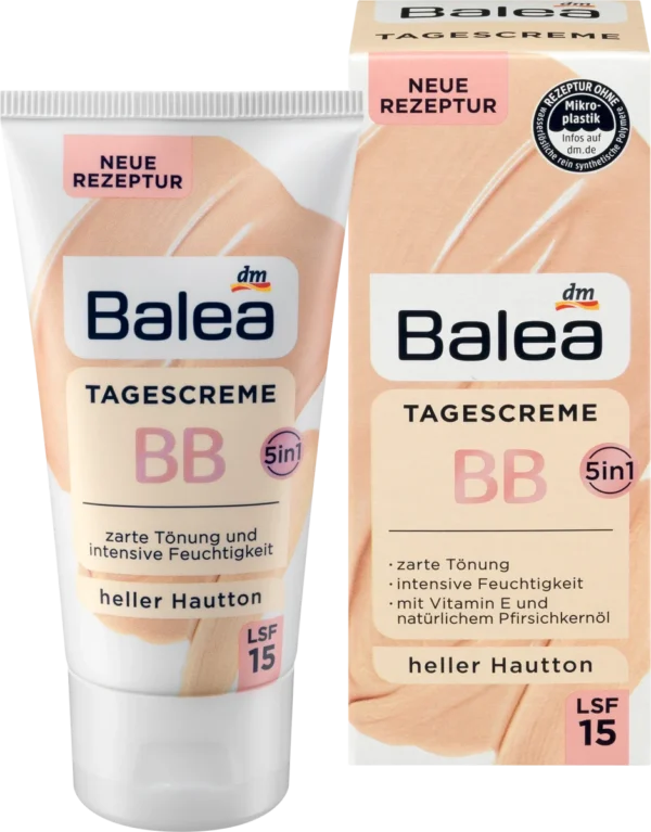 BB Cream Light Skin Tone SPF 15, 50 ml