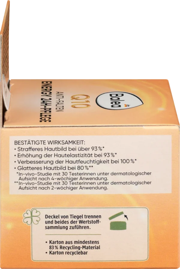 Q10 energy anti aging face cream 50 ml