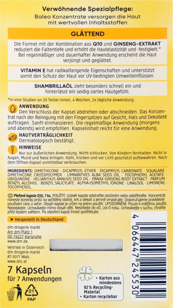 Q10 Anti-Aging Facial Capsules