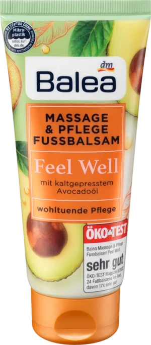 Foot Cream, Massage & Foot Care Balm Feel Well, 100 ml