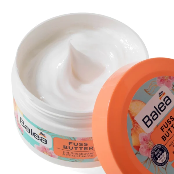 Foot Butter With Shea Butter & Peach Seed Oil, 150 ml