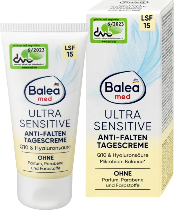 Ultra Sensitive Anti Aging Day Cream LSF 15, 50 ml