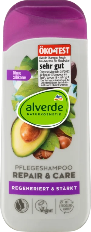 Shampoo Repair Organic Avocado, Organic Shea Butter, 200 ml