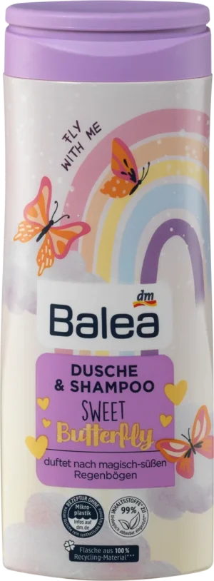 Children's Shower & Shampoo Sweet Butterfly, 300 ml