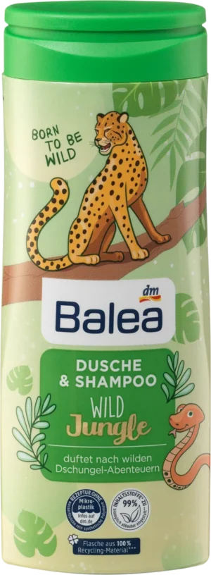 Children's Shower & Shampoo Wild Jungle, 300 ml