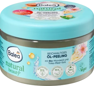Natural Beauty Peeling With Organic Almond Oil, 300 g