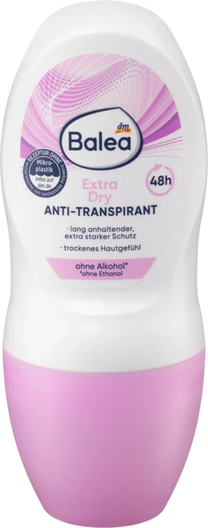 Antiperspirant Deodorant Roll-on Extra Dry, 50 ml
