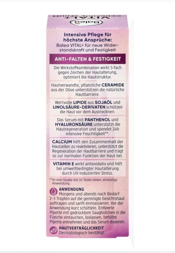 Serum Vital+ Intensive Serum Ceramide, 30 ml
