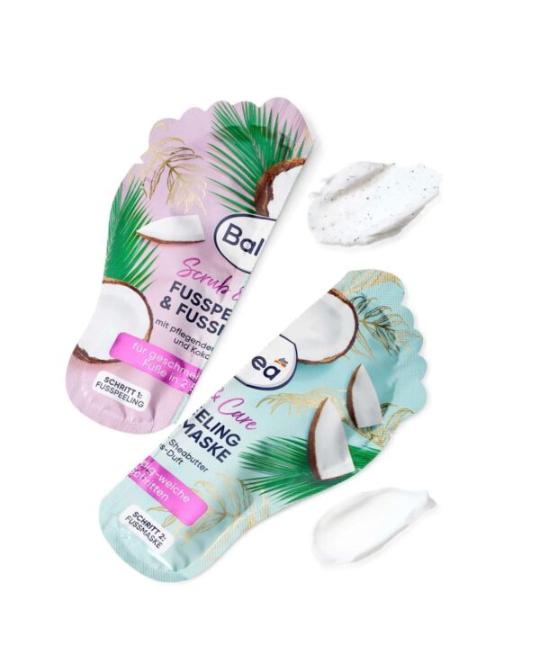 Foot Scrub & Foot Mask Set (2 x 10 ml), 20 ml