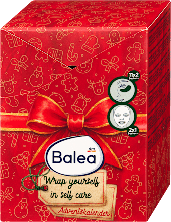 Balea Advent Calendar 2026 Wrap Yourself in Self Care, 1 Set