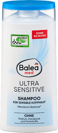 Balea med Ultra Sensitive Shampoo, 250 ml