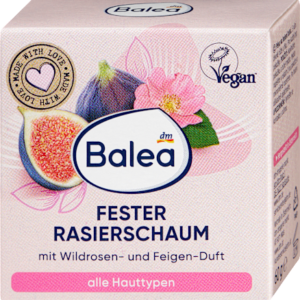 Balea Wild Rose Solid Shaving Foam, 60 g