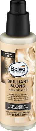 Balea Professional Brilliant Blond Hair Sealer Leave-In Serum, 100 ml