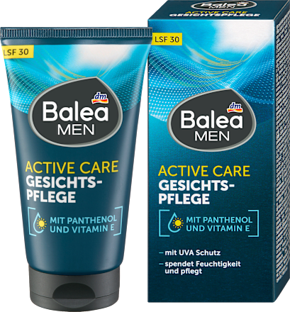 Balea MEN Active Care Face Cream SPF 30, 75 ml